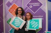 Isle of Skye Sea Salt celebrating their Finalist status at the World Food Innovation Awards 2024